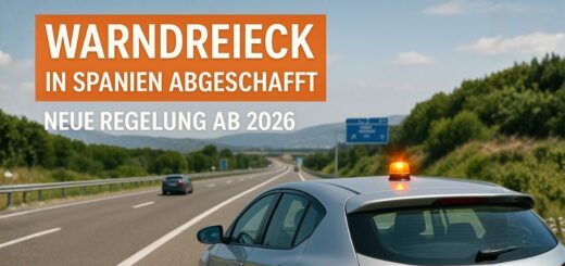 V16-Warnleuchte mit DGT-3.0-Anbindung in Spanien statt Warndreieck ab 2026