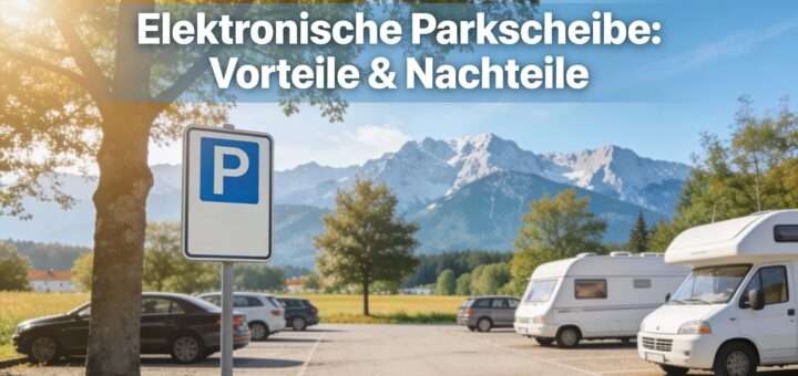 Vorteile und Nachteile einer elektronischen Parkscheibe